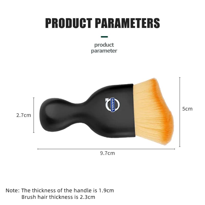 Car Interior Dust Sweeping Soft Brush Washing Tools Gap Cleaning Brush For Volvo XC90 XC60 V50 S60 V70 V60 V40 S90 olestar AWD X - 4