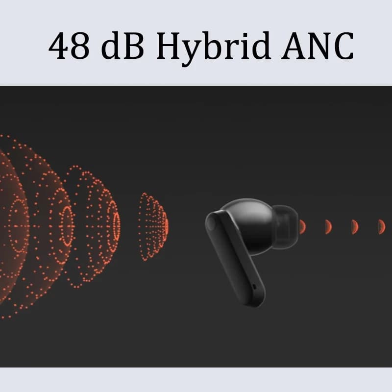 سماعات ناثينج CMF بودز 2، مشغل مع Dirac Opteo 6، 6 ميكروفونات عالية الجودة، وضوح صوت 48dB، 11mm PMI، تقنية ANC الهجينة، مقاومة للماء IP55 - 6