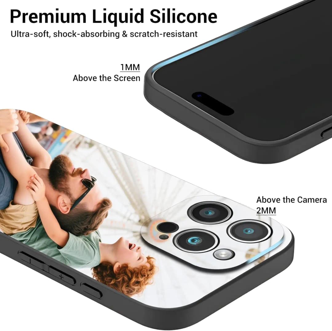 Custom Matte Case For iPhone 17 16 15 14 13 12 11 Pro Max Mini SE XS XR 7 8 Plus DIY Personalized Photo Picture Soft Cover Funda - 3