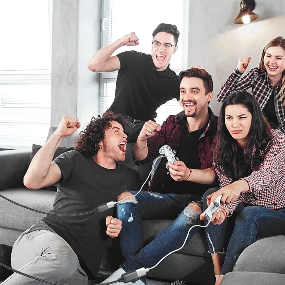 كابل بيانات UTHAI مضفر من النايلون USB 3.0 ذكر إلى أنثى كابل تمديد عالي السرعة للكاميرا والطابعة والكمبيوتر - 6