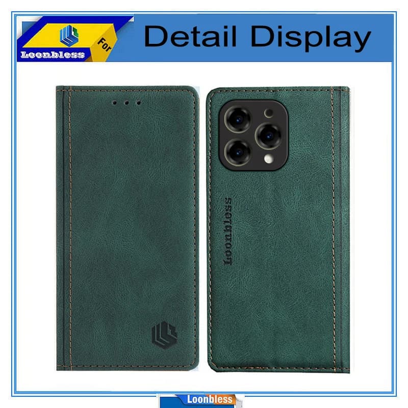 On Doogee N55 case For Doogee N55 Pro Cover Phone Original Flip magnet Etui Doogee N55 Plus Funda DoogeeN55 N 55 Housing Shell - 5