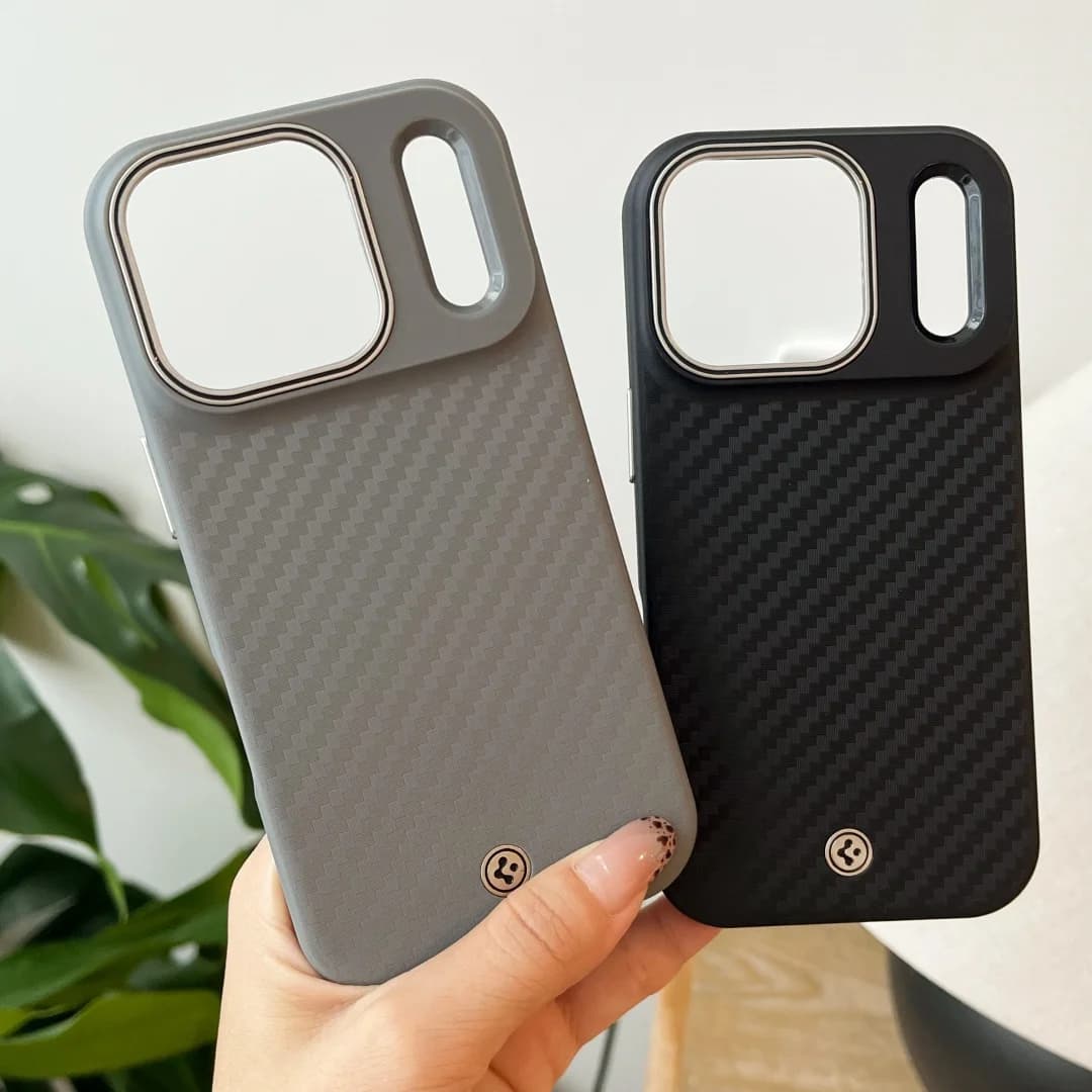 Spigen Luxury Kevlar Aramid Carbon Fiber Case For iphone 17 Air 16 17 Pro Max Pro For Magsafe Wireless Charging Cover With Box - 5