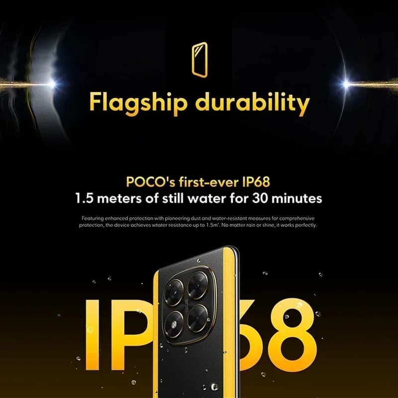 POCO X7 5G Global Version Smartphone 256GB 512GB Dimensity 7300-Ultra 6.67" 1.5K AMOLED Curved Display 5110mAh NFC - 4