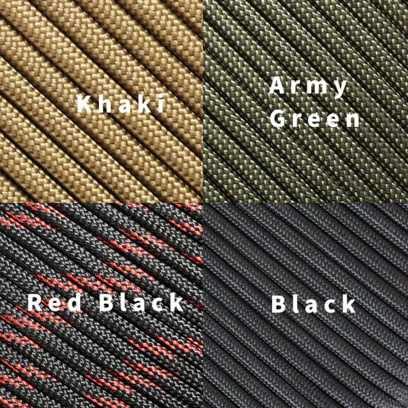 550 10-Core Paracord 4mm Outdoor Camping Survival Tool PE Fire Rope Fishing Cotton Line Parachute Hiking - 3