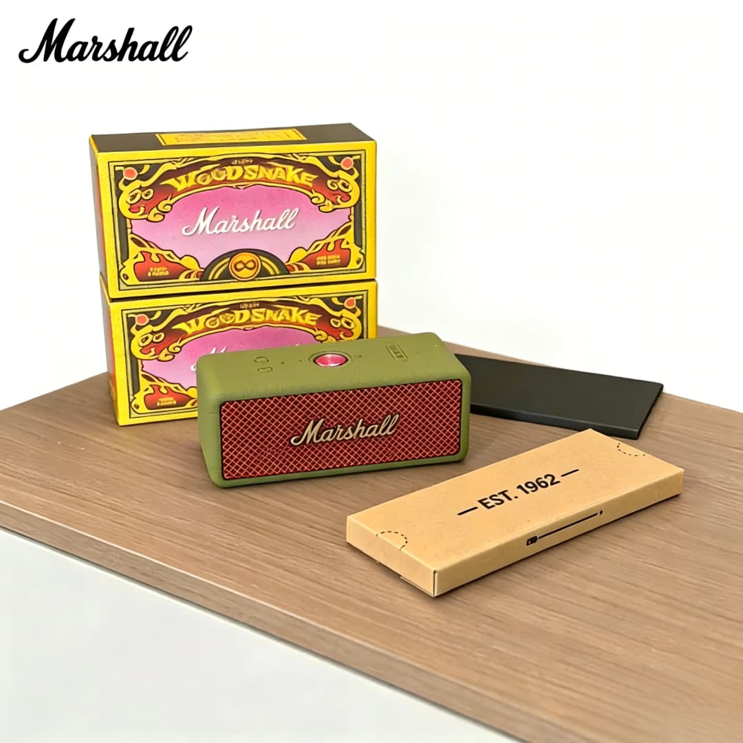 Marshall Emberton III Portable Bluetooth Speaker Rugged Waterproof Loud Stereo Deep Bass Outdoor Wireless Speaker Limited dition - 6