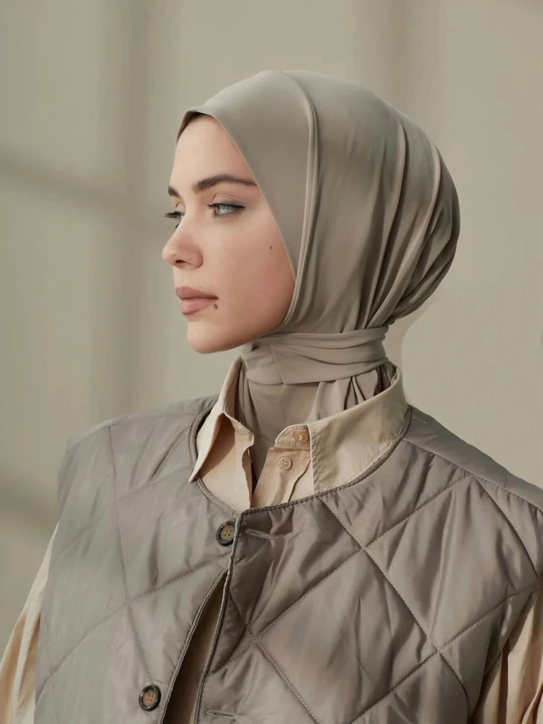 حجاب فوري جديد للنساء المسلمات، غطاء رأس كامل، حجاب جاهز للارتداء مع غطاء داخلي - 2