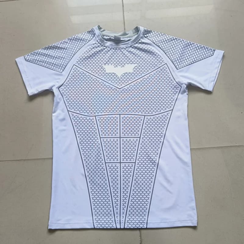 2026 New Men's Compression Quick Dry Skinny Fit Short Sleeve Athletic T-Shirt for Gym Workout Fitness Running Sport Bodybuilding - 2
