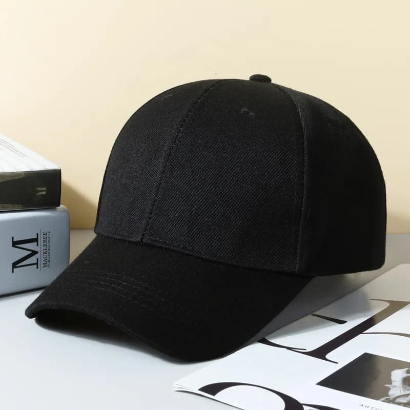 Solid Baseball Cap Cheap Women Men Summer Autumn Spring Sun Visor Hats Yellow Caps - 2
