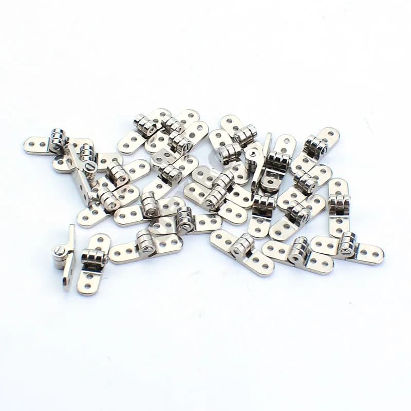 1/2 قطعة مفصلة باب معدنية ترقية المفصلة لسيارة RC Crawler 1/10 Traxxas Trx4 شاحنة RC 1/14 Tamiya SCANIA 770S إكسسوارات VOLVO - 5