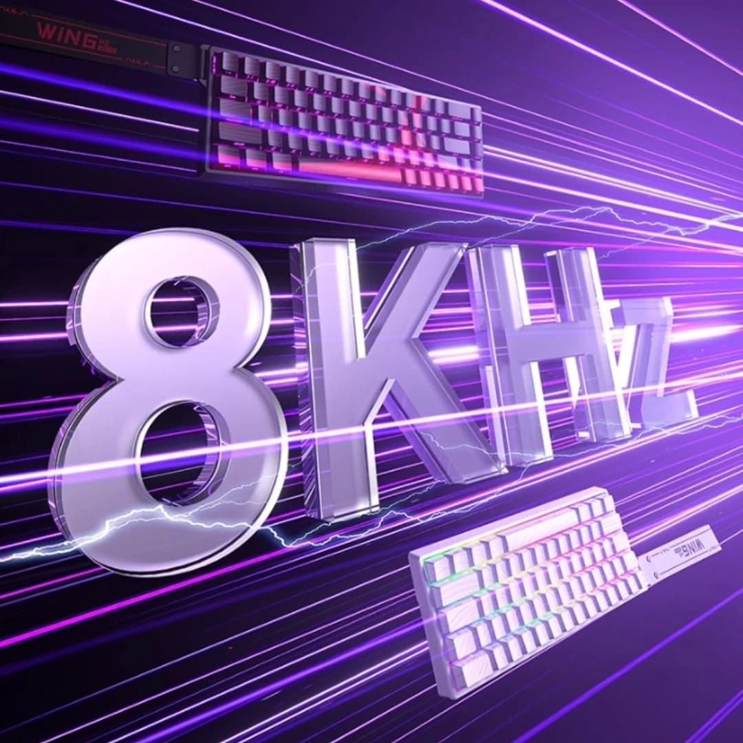 AULA WIN60/68HE Magnetic Switch Keyboard 8000HZ Gaming Keyboard FPS Low Latency Customizable Mechanical Keyboard E-sport - 5