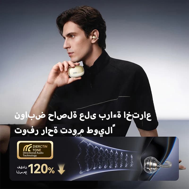 Lenovo Original LES12 Wireless Headphones NEW TWS Bluetooth 6.0 HD Microphone HIFI Earphones Noise Cancellation Touch ENC Call - 5