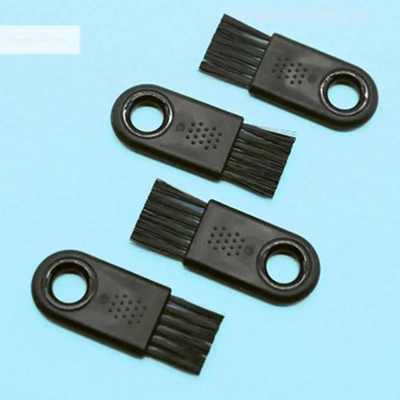 6Pcs/Set Electric Shaver Cleaning Brush Mutifunctional Cleaning Brush Anti‑Slip Trimmer Brush Cleaner Shaving Brush - 5