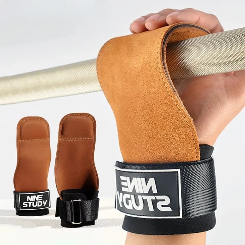 Fitness Pull-up Assist Belt Male Pull-up Wrist Grip Belt Wrist Support Gloves Bench Push-pull Back Auxiliary Horizontal Bar