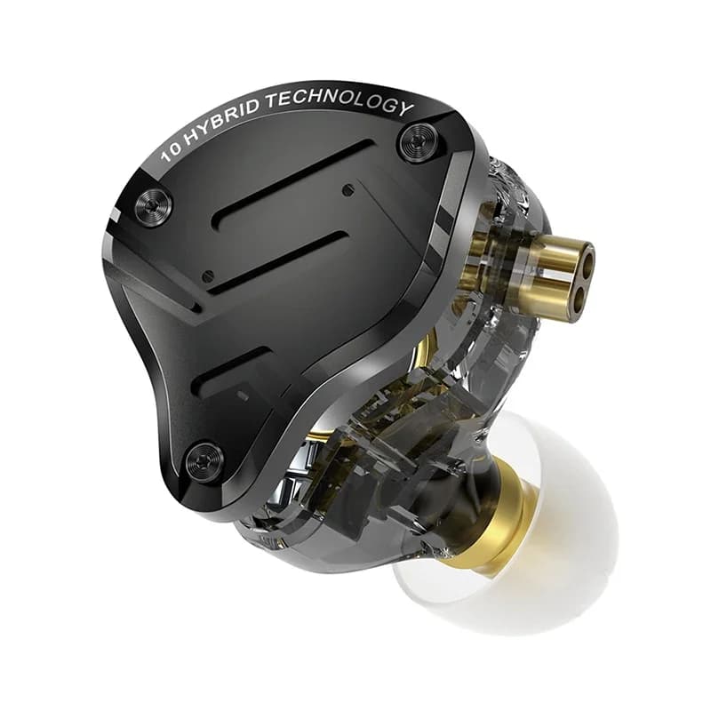 سماعات أذن هاي فاي هجين معدنية باس KZ ZS10 PRO X مع إلغاء الضوضاء للرياضة، سماعات رأس KZ ZSN PRO AS16 PRO AS12 ZSX ZEX