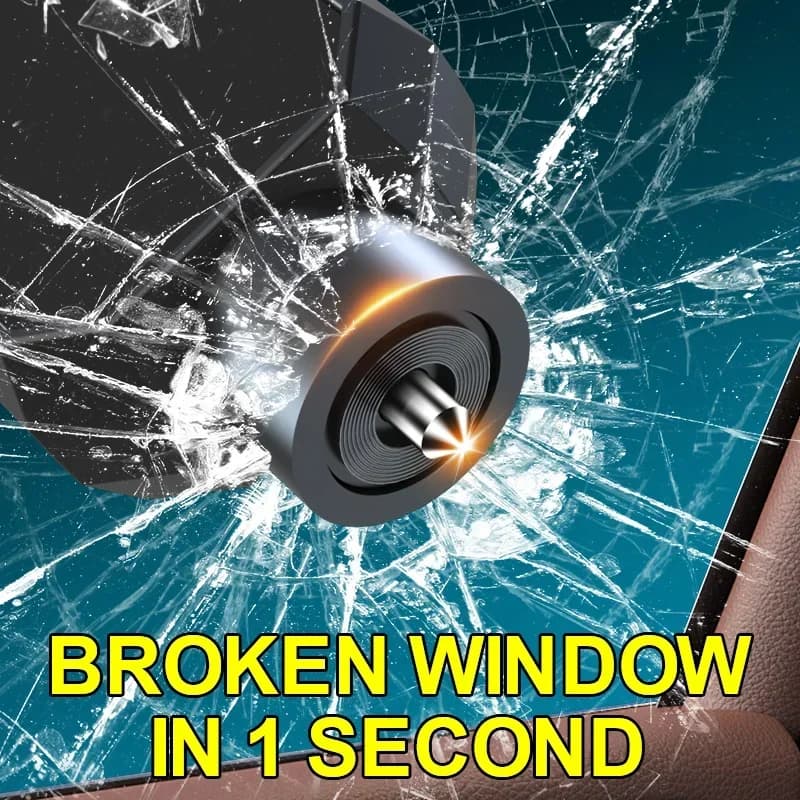 Car safety hammer emergency window breaker car multifunctional safety breaking hammer life hammer safety supplies Accessories - 3