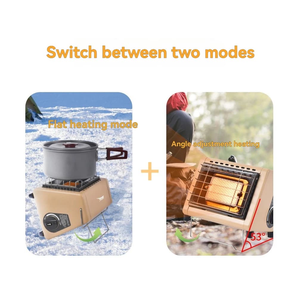 BRS-H23 Outdoor Portable Gas Heater Tent Heater For Home Energy Saving Camping Heating Stove Saving Gases Heater Fishing Gear - 3