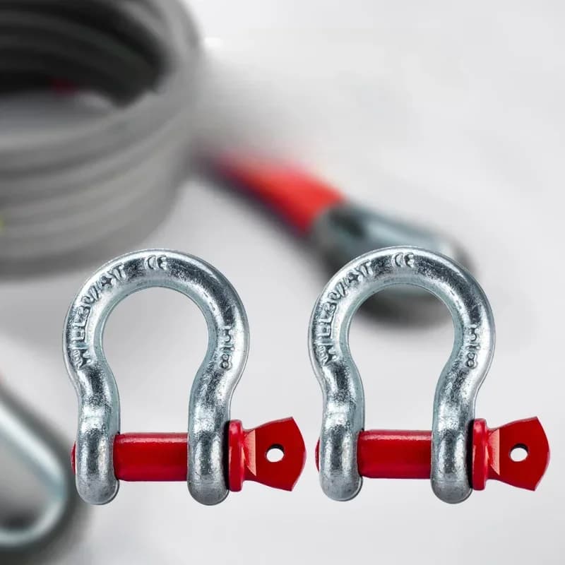 Multiple Sizes Car Outdoor Off-road Trailer Tow Rope Emergency Rescue Rope Thicker Car Nylon Colour Changing Nylon Pulling Rope - 2