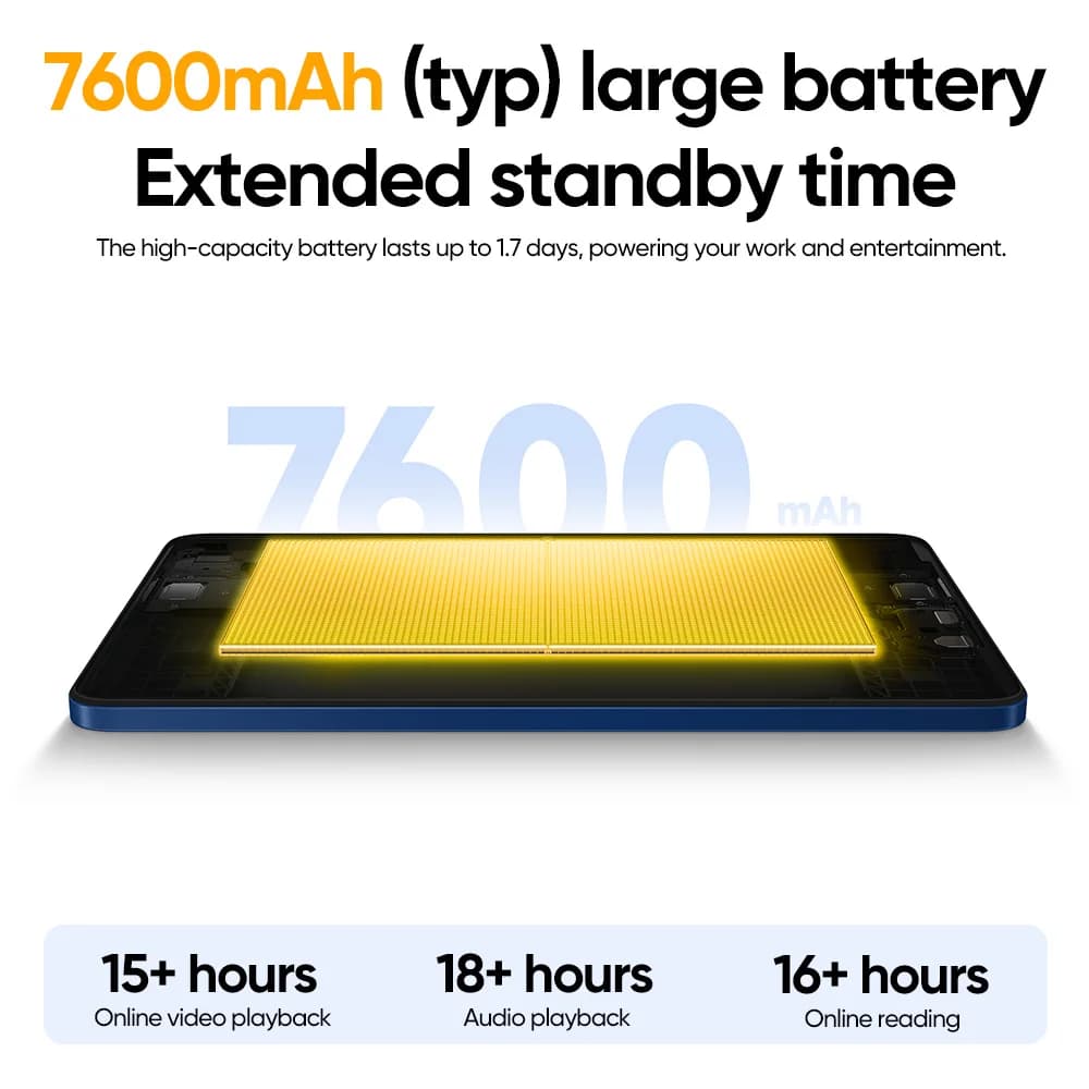 جهاز لوحي POCO Pad M1 الأحدث، إصدار عالمي، معالج Snapdragon 7s Gen 4، شاشة 12.1 بوصة، معدل تحديث 120 هرتز، دقة 2.5K، بطارية 12000 مللي أمبير في الساعة، شحن سريع 33 واط، ذاكرة وصول عشوائي 8 جيجابايت، ذاكرة داخلية 256 جيجابايت - 4