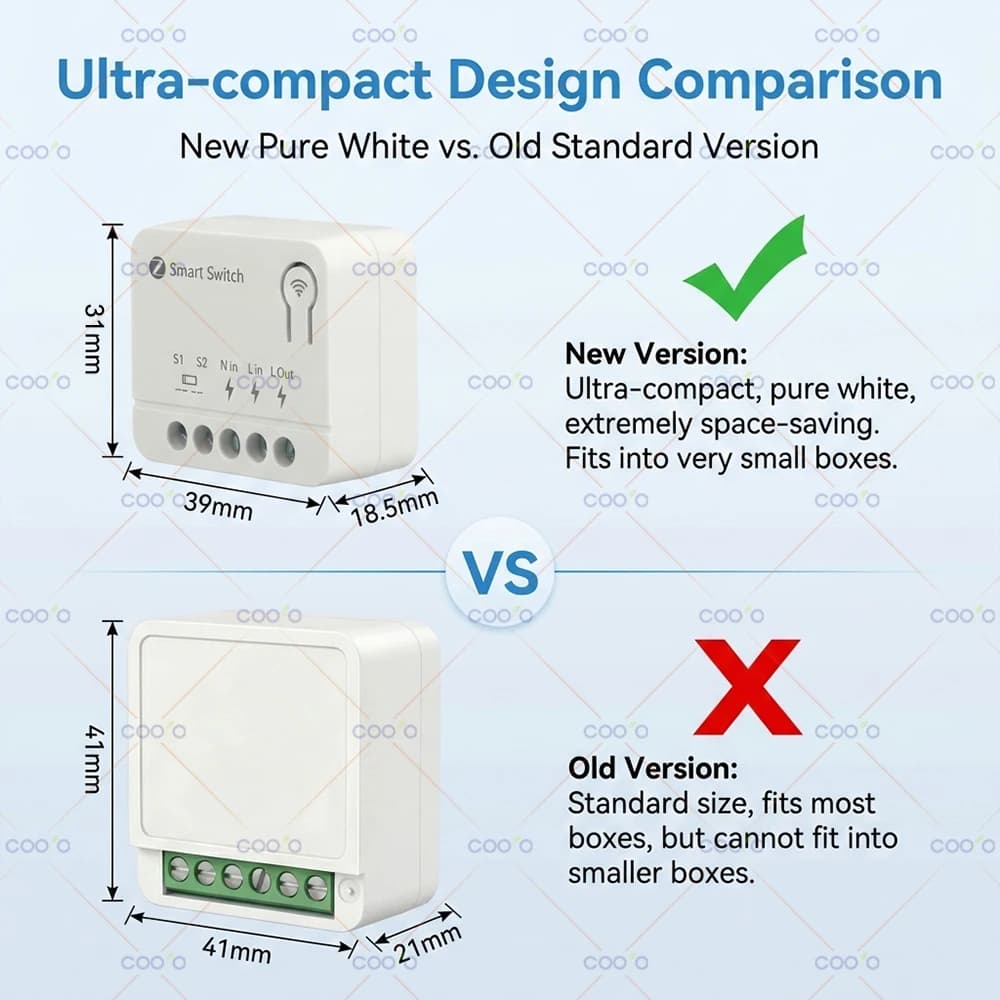 Tuya Zigbee Mini Smart Switch Module Smart Home Relay Automation Breaker works with Alexa Google Home Alice Smart Life Need Hub - 6