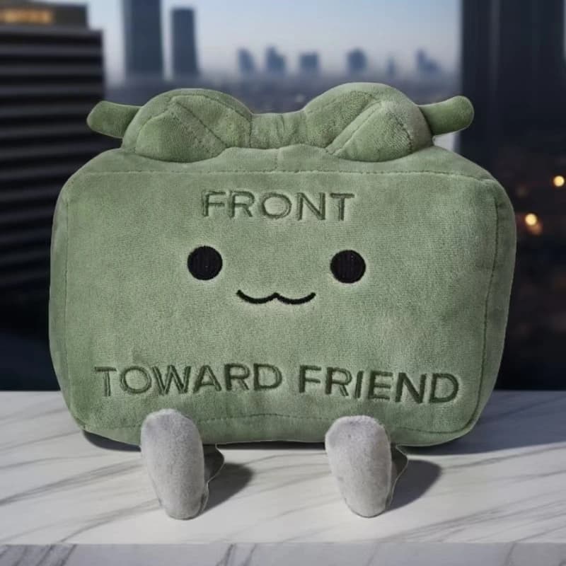 لعبة كلاي ذا كلايمور القطيفة الناعمة المحشوة على شكل حيوان قطيفة ناعمة للديكور وسادة لطيفة دمية هدية رائعة للأطفال ومحبي الألعاب - 4