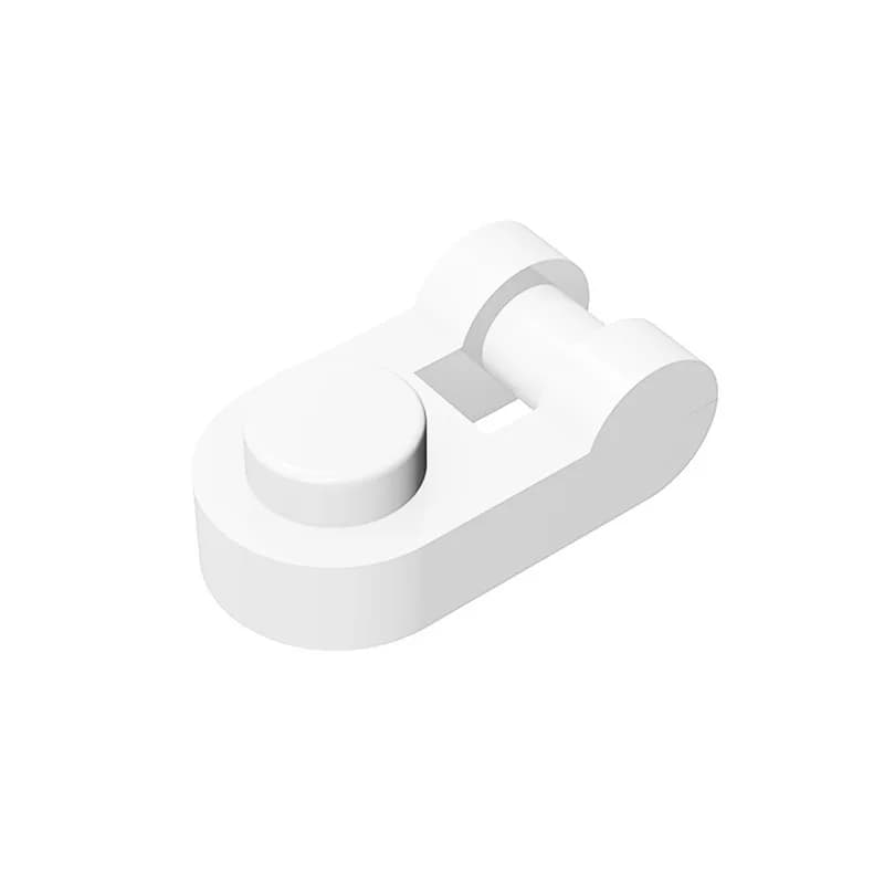 MOC 10PCS 26047 Round 1x1 Building Blocks With Bar Handle Plate Board Bricks Particle Puzzle Toys Children Birthday Kid Gifts - 2