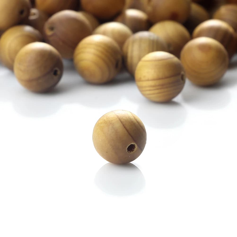 Sandalwood Wooden Ethnic Buddha 6 8 10MM Beads Rosary Meditation Yoga Jewelry Making Diy Healing Bracelets&Necklace Accessories - 3