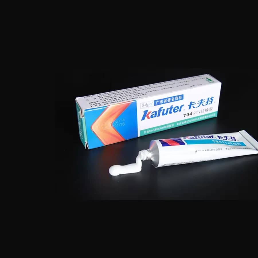 Kafuter Silicone Industrial Glue 45g High Quality K-704 705 704B RTV Silicone Rubber Black White Transparent Insulation Glue Too - 4