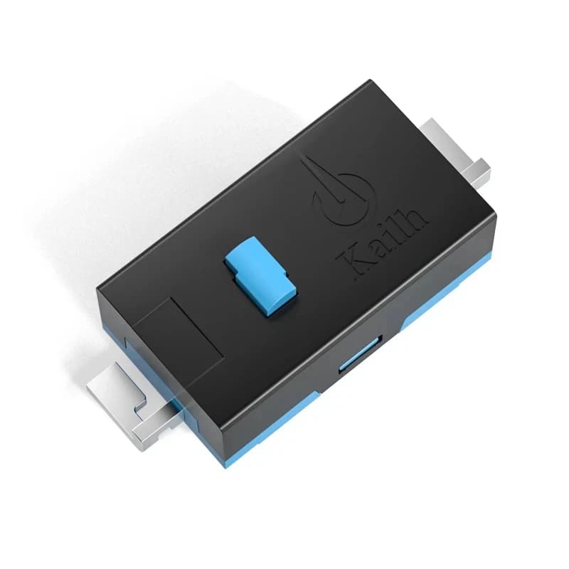 مفتاح Kailh SMD Blue Dot صغير، مايكرو، مناسب لـ Logitech M905 G903 G900 G603 G502 GPW، مفتاح جانبي 2Pins - 2
