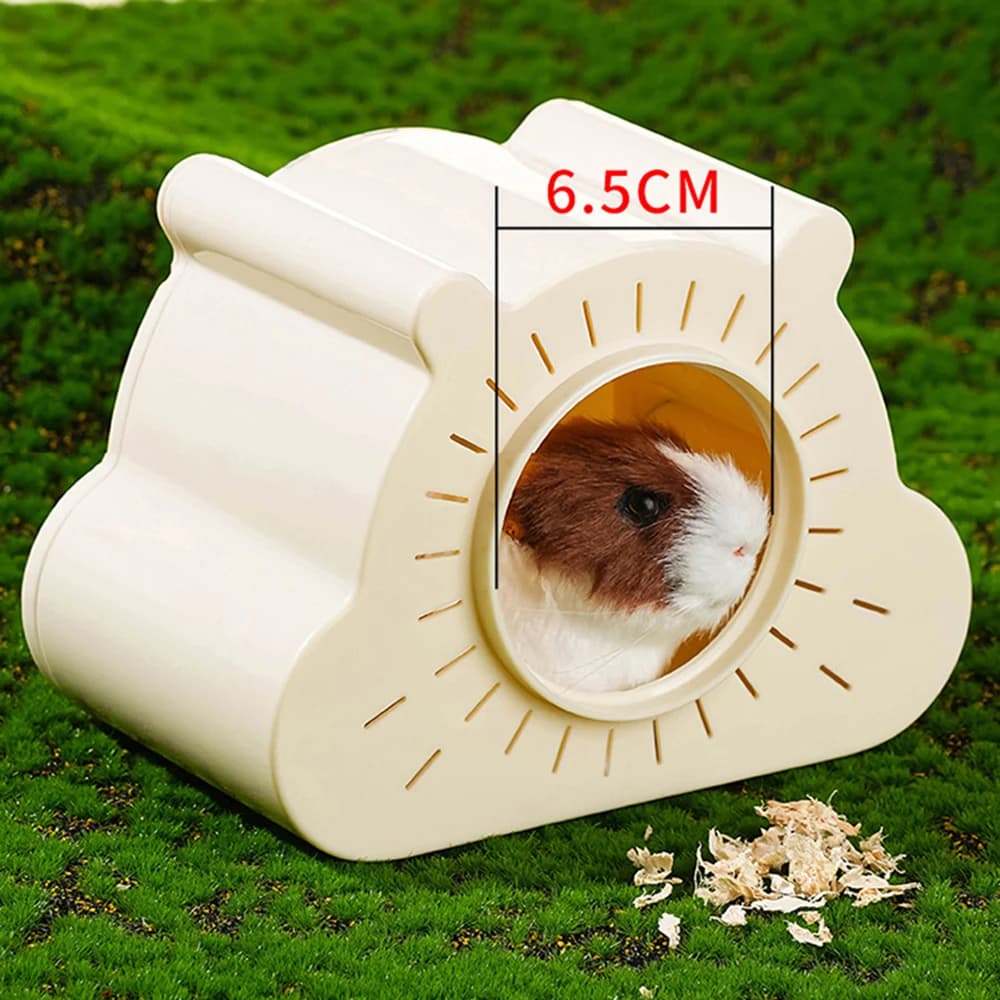 Visual Hamster Nest Flower Branch Mouse Evacuation House Four Seasons Universal Cartoon Magnetic Cage Observation House - 4