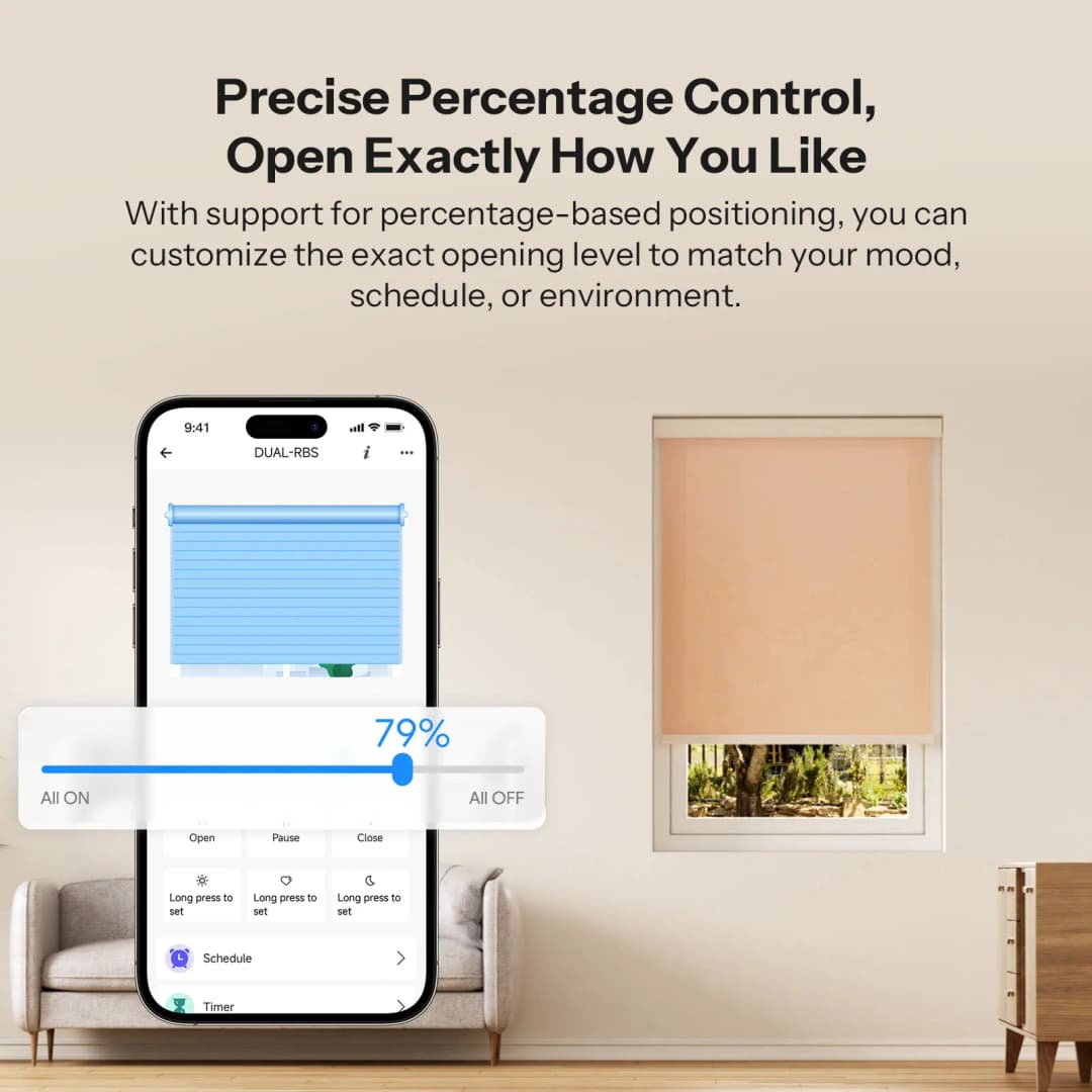 SONOFF MINI-ZBRBS Zigbee Smart Roller Shutter Switch Mini Size Smart Scene Signal Booster Transform Curtains Sonoff Zigbee Hub - 4
