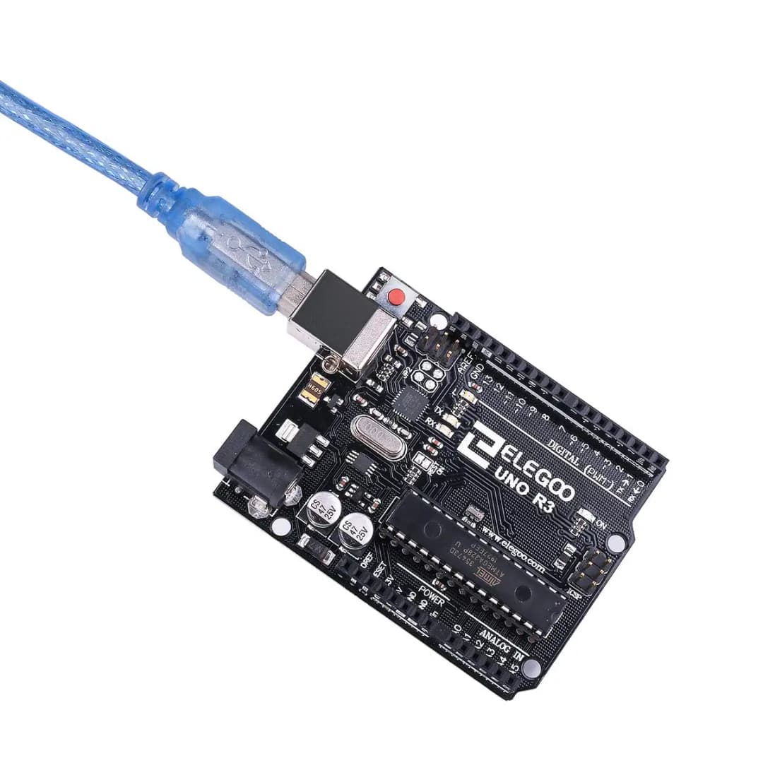 ELEGOO UNO R3 لوحة ATmega328P مع كابل USB (متوافق مع Arduino) لـ Arduino - 5