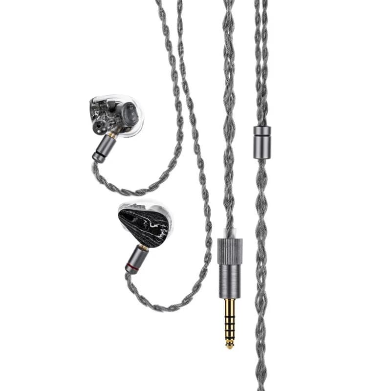سماعات أذن MOONDROP DARK SABER 2DD+8BA (لكل جانب) مع كابل 0.78 2Pin - 5