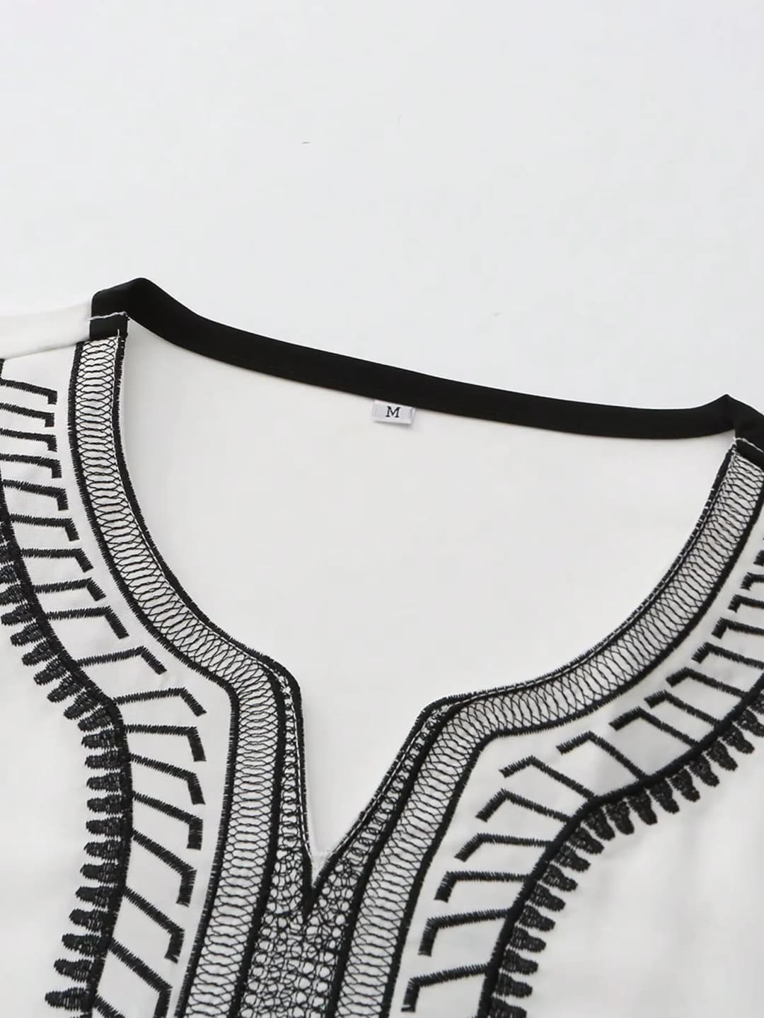 جلابية رجالي مغربية أنيقة ومطرزة - رداء طويل كاجوال للرجال المسلمين - 4