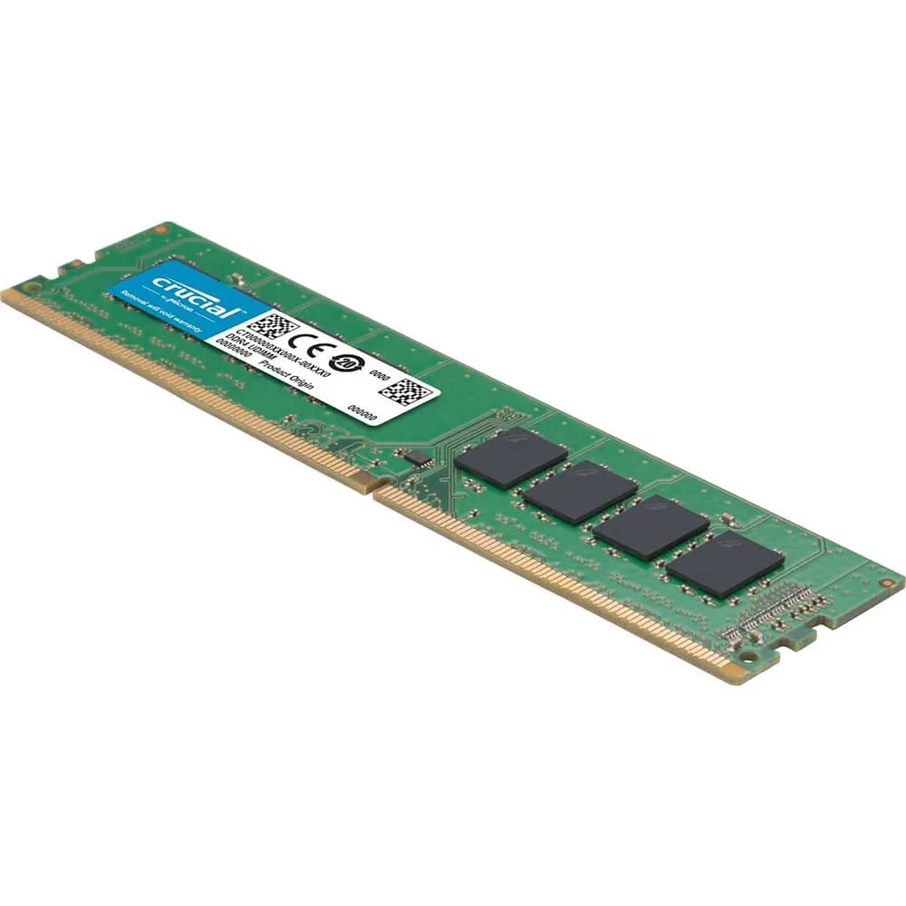 ذاكرة رام HyperX Fury Crucial لجهاز الكمبيوتر المكتبي DDR4 بسعة 32 جيجابايت و16 جيجابايت و4 جيجابايت و8 جيجابايت بتردد 2133 و2400 و2666 و3200 ميجاهرتز PC4-21300 DIMM قناة واحدة مزدوجة - 2