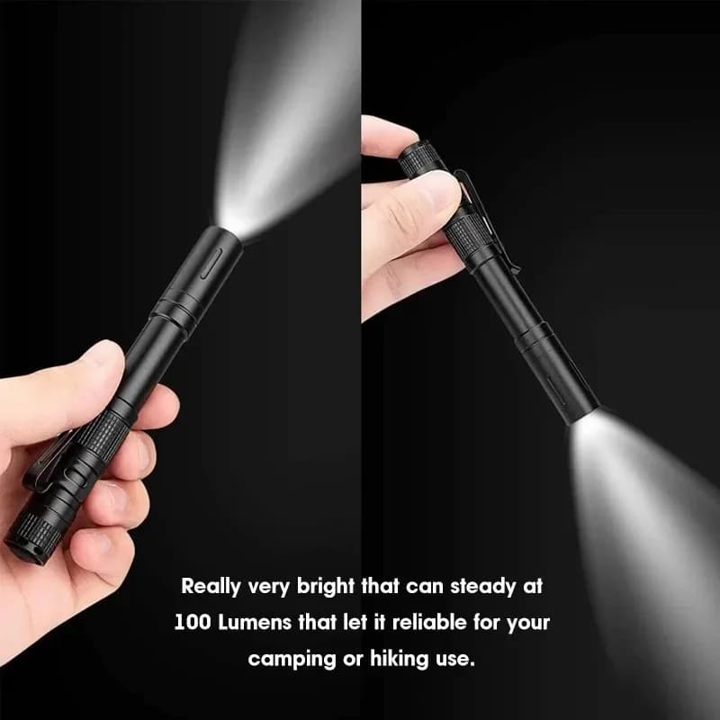 Mini LED Camping Fishing Flashlight Pen Light Mini Portable led Tactical Flashlight For The Dentist for Hiking edc Torch Lantern - 4
