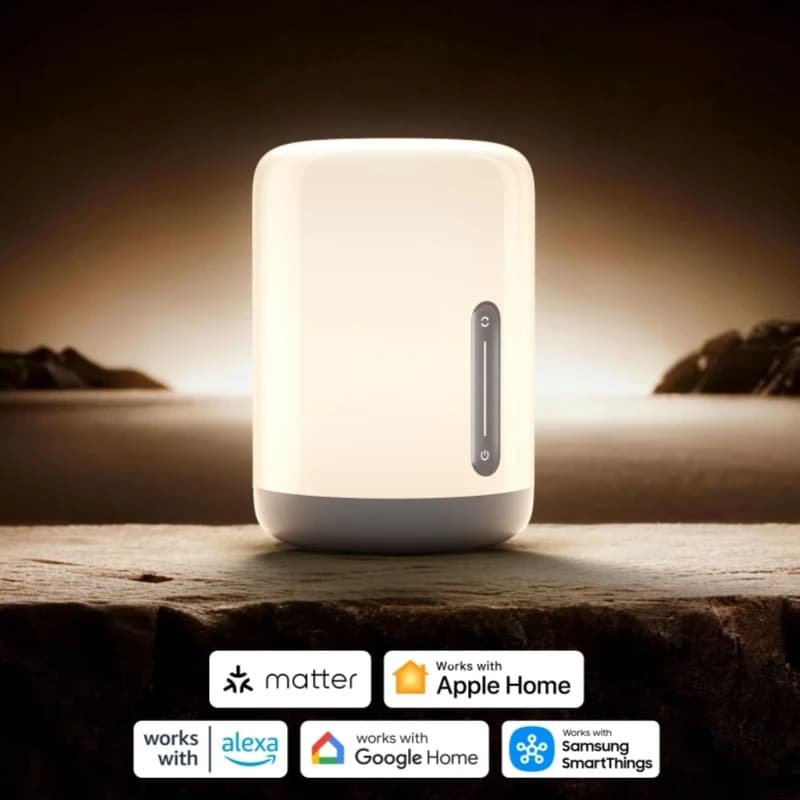 Yeelight Smart LED Bedside Lamp D1 RGB Colors Bluetooth Connection Touch Control support voice assistant app smart control 6500K - 2