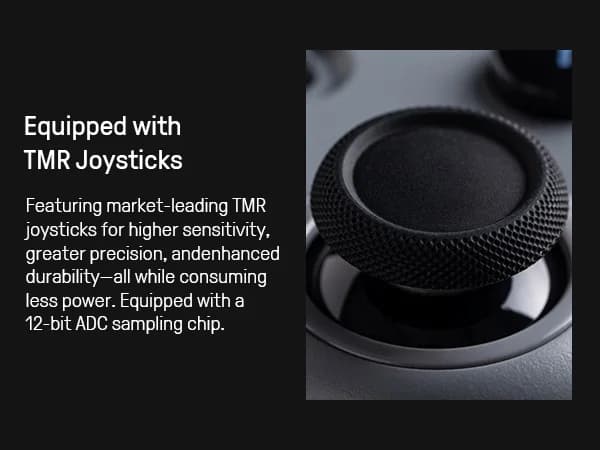 8BitDo - Pro 3 Bluetooth Controller for Switch 1/2 Windows, Apple, with TMR Joysticks, Switchable Triggers, Swappable Button - 3