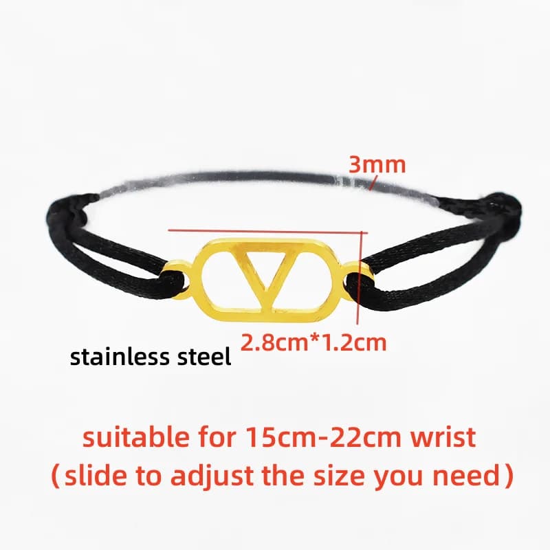 أسورة Zalman Trinity Love من الحبل مع إبزيم قابل للتعديل، أسورة دائرية ساحرة للنساء والرجال، مجوهرات فاخرة هدايا DLY 2026 - 4