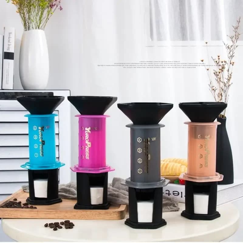Portable Yuropress French Press Barista Espresso Coffee Maker Machine filter reusable dripper Accessories - 5