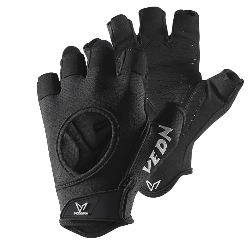 قفازات رفع الأثقال النسائية قبضة سيليكون غير قابلة للانزلاق لصالة الألعاب الرياضية سحب عمليات الكالس حماية كروسفيت قفازات رفع الأثقال تجريب - 5