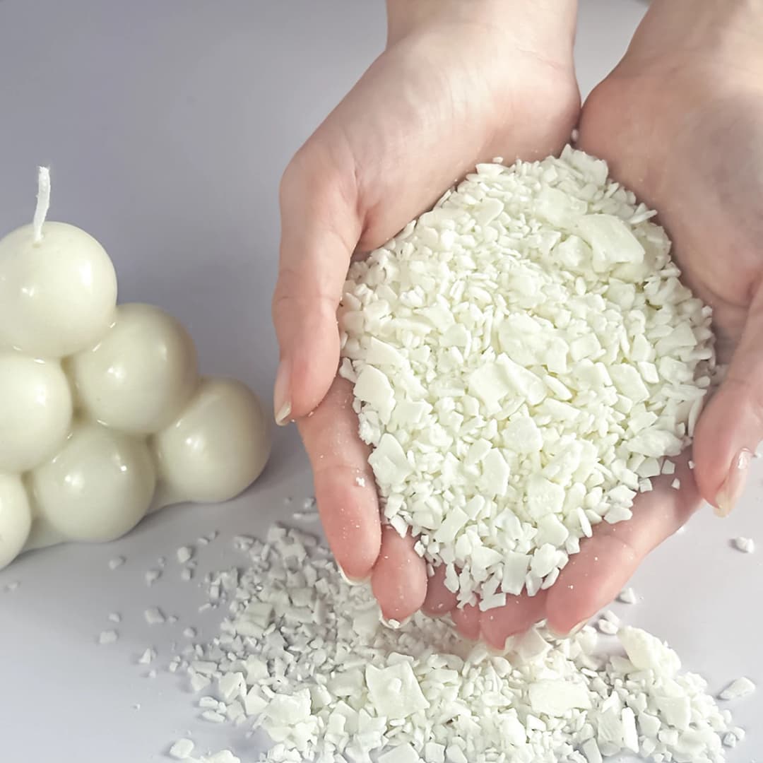500g/1kg Pure Soy Wax Paraffin Material Pre-Soy Wax-Core Pigments Aromatherapy Pure Paraffin Wax DIY Handmade Candles Crafts - 4