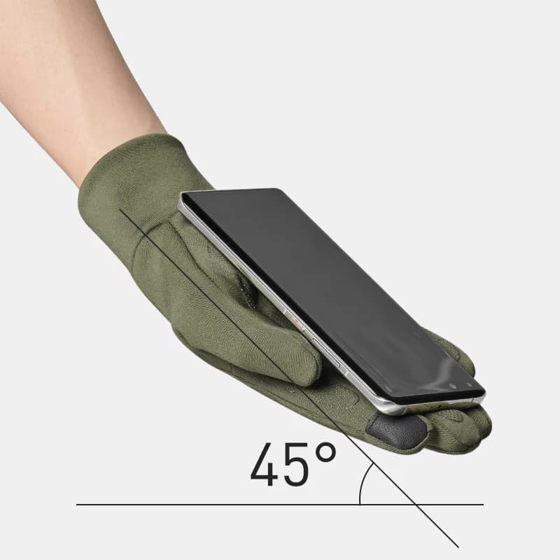 قفازات Naturehike الشتوية بحشوة ريشية مقاومة للماء مع خاصية اللمس خفيفة الوزن للتزلج والتخييم والرياضة وركوب الدراجات في الهواء الطلق - 4