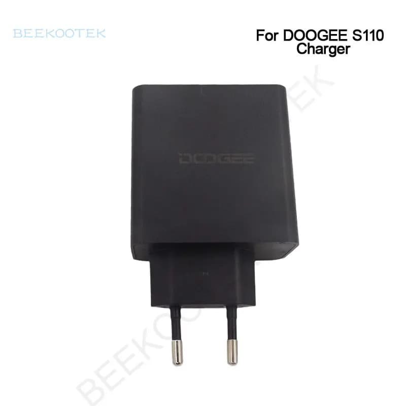 شاحن DOOGEE S110 الأصلي الجديد، محول شحن سريع رسمي، كابل USB Type-C، شاحن بيانات، متوافق مع هاتف DOOGEE S110 الذكي - 2