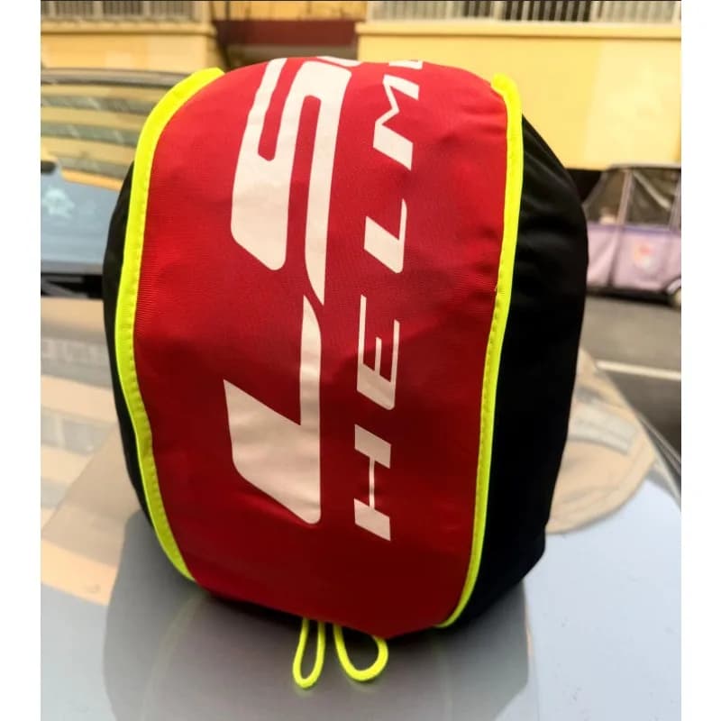 حقيبة أمتعة سميكة مضادة للسقوط للدراجات النارية، إكسسوارات لخوذة LS2، حقيبة ظهر FF906/399/FF900/FF903/MX701 - 3