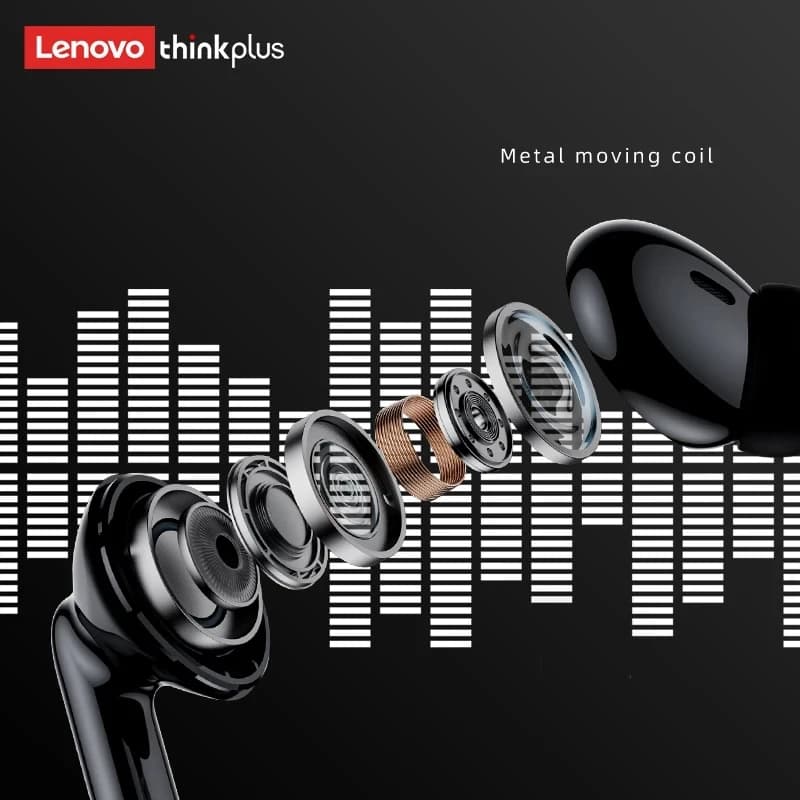 Lenovo Thinkplus XT88 in Ear Bluetooth Earphones with Dual Microphones, Stereo Noise Reduction, Bass HIFI Touch Earphones - 6