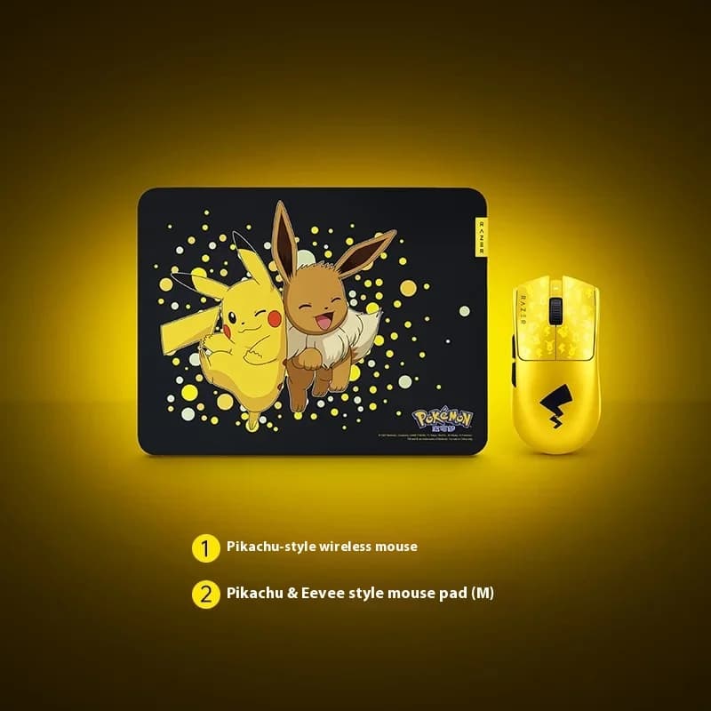 ماوس Razer Pokémon Pikachu التعاونية، الإصدار الاحترافي V3، للألعاب، مستشعر بصري عالي الدقة - 5