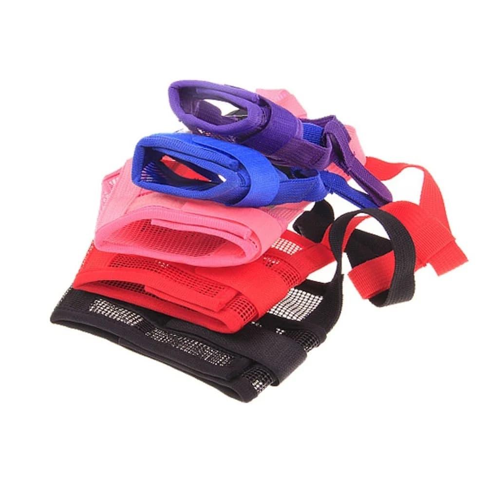 Anti Barking Dog Muzzle For Small Large Dogs Adjustable Mesh Breathable Pet Mouth Muzzles For Dogs Nylon Straps Dog Accessories - 3