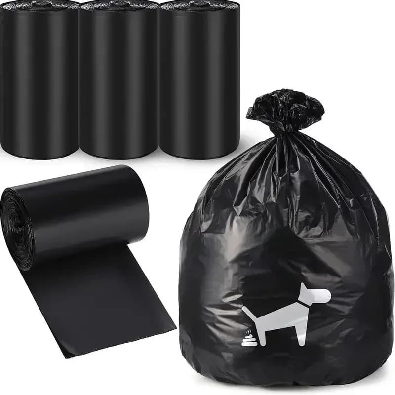 Leak Proof Dog Poop Bag Thickened Leak Proof Dog Poop Bag | Portable Pet Waste Bag Refill Rolls, Pet Cleaning Supplies - 5