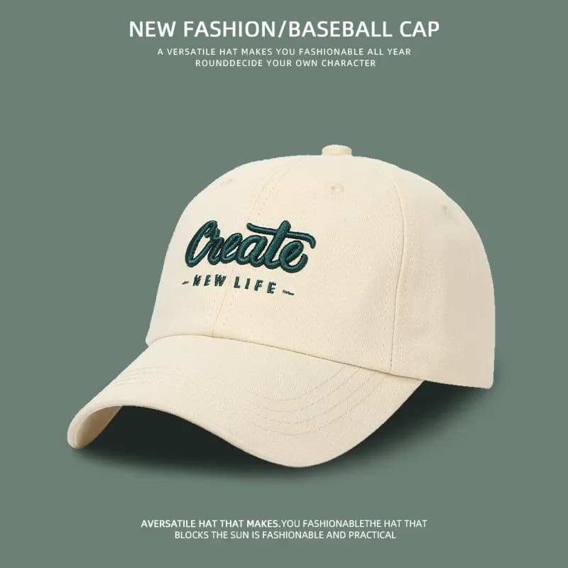 Baseball Cap Adjustable Sun Hat UV Protection Summer Spring Fashion Men Women Casual Bucket Hat for Outdoor Sports Travel - 3