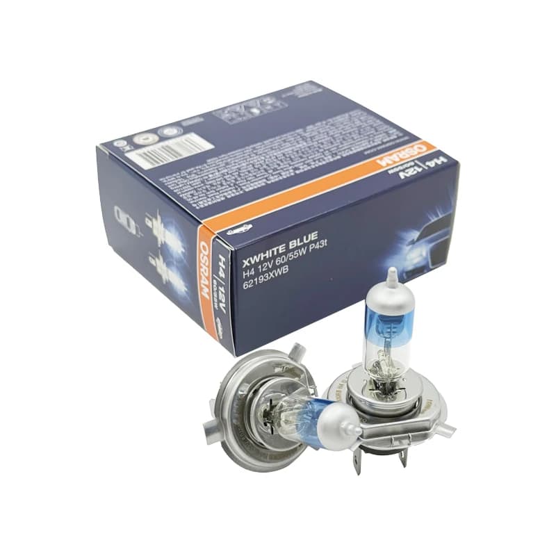 مصابيح هالوجين للسيارة OSRAM H1 H4 H7 H11 HB3 HB4، إضاءة أمامية Hi/Lo Beam، H4 12V 60/55W، H7 12V 55W، 4000K إضاءة بيضاء دافئة (قطعتين) - 3